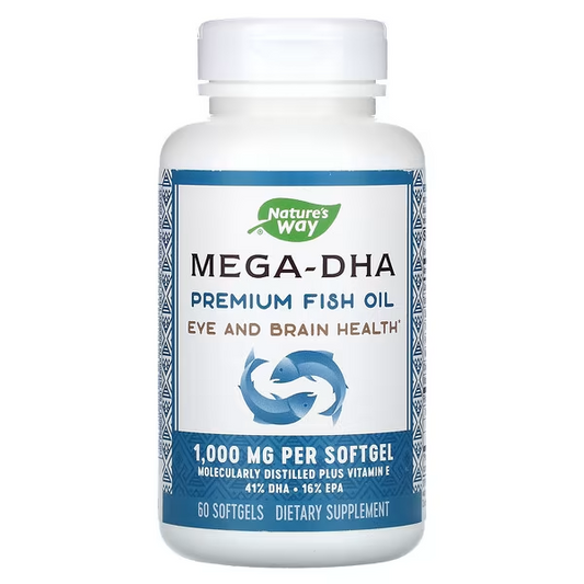 Mega-DHA - 1,000mg - 60 Cápsulas Blandas