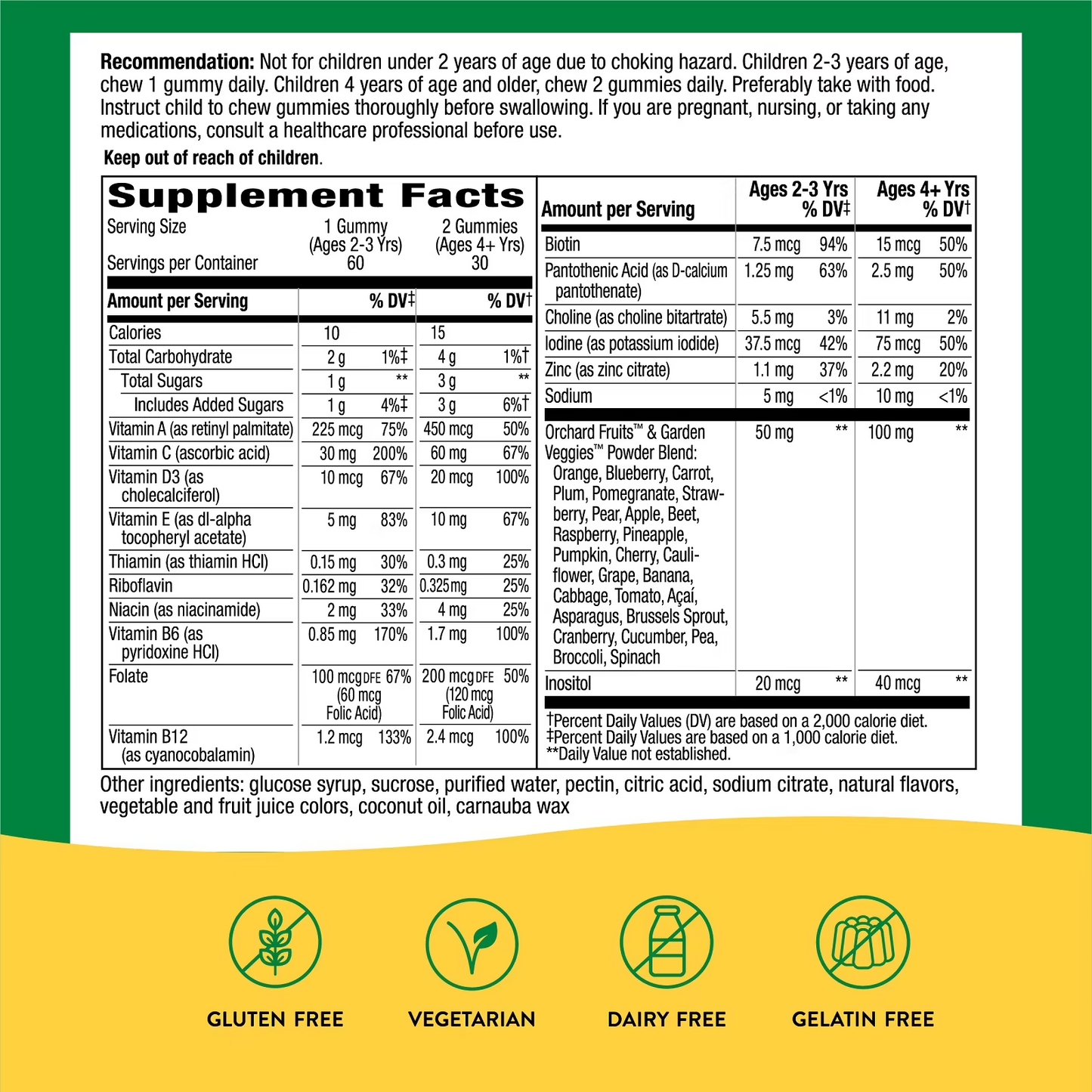 Alive!® Multivitaminico para Niños (60 gomitas), Nature's Way