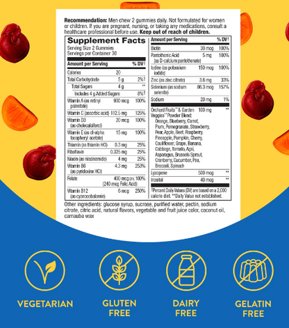 Alive!® MultivitamInico Para Hombres (60 gomitas), Nature's Way