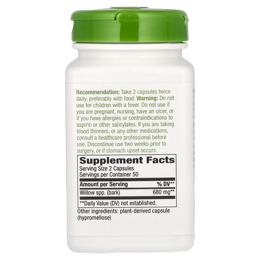 Sauce - Corteza - 680mg - 100 Cápsulas Veganas