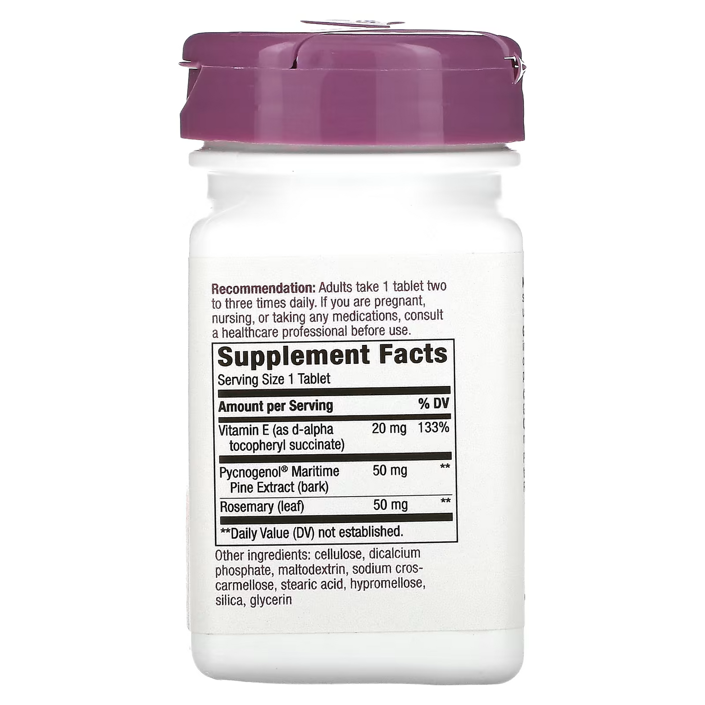 Pycnogenol - Mezcla Premium - 50mg - 30 Tabletas Veganas