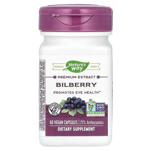 Arándano Azul - Extracto Premium - 25% Antocianinas - 60 Cápsulas Veganas