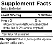 Aceite de Orégano 60 mg (120 sofgtels), Designs for Health