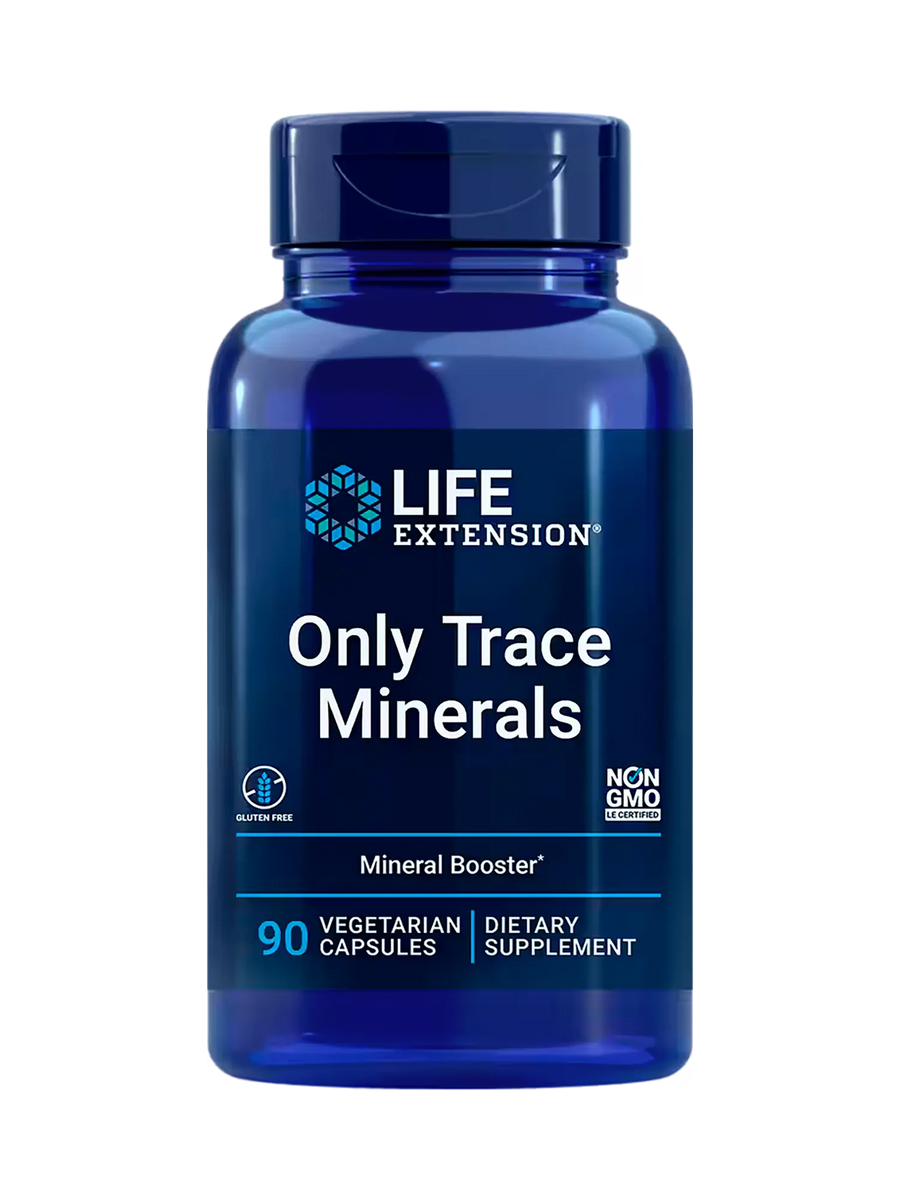 Minerales traza (90vcaps) / Only Trace Minerals (90vcaps)