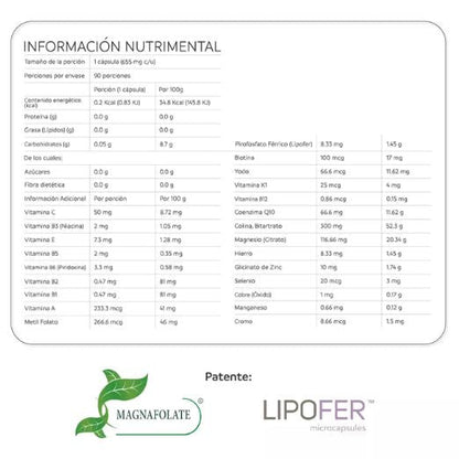 Prenatal Support (90 caps), NutriADN