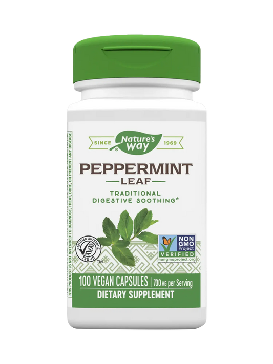 Menta - Hoja - 700mg - 100 Cápsulas Veganas