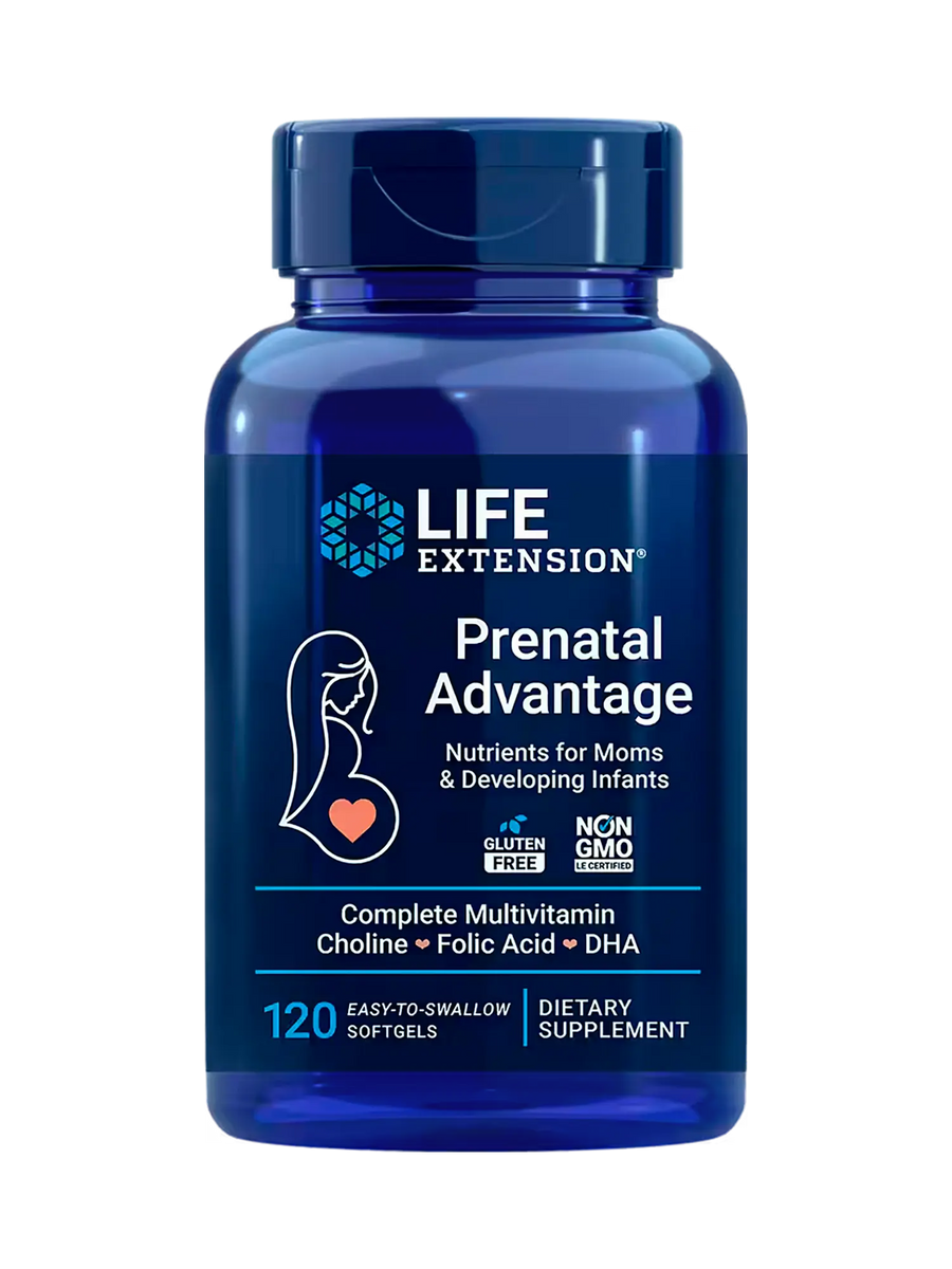 Complejo prenatal (120 caps blandas) / Prenatal Advantage (120 softgels)