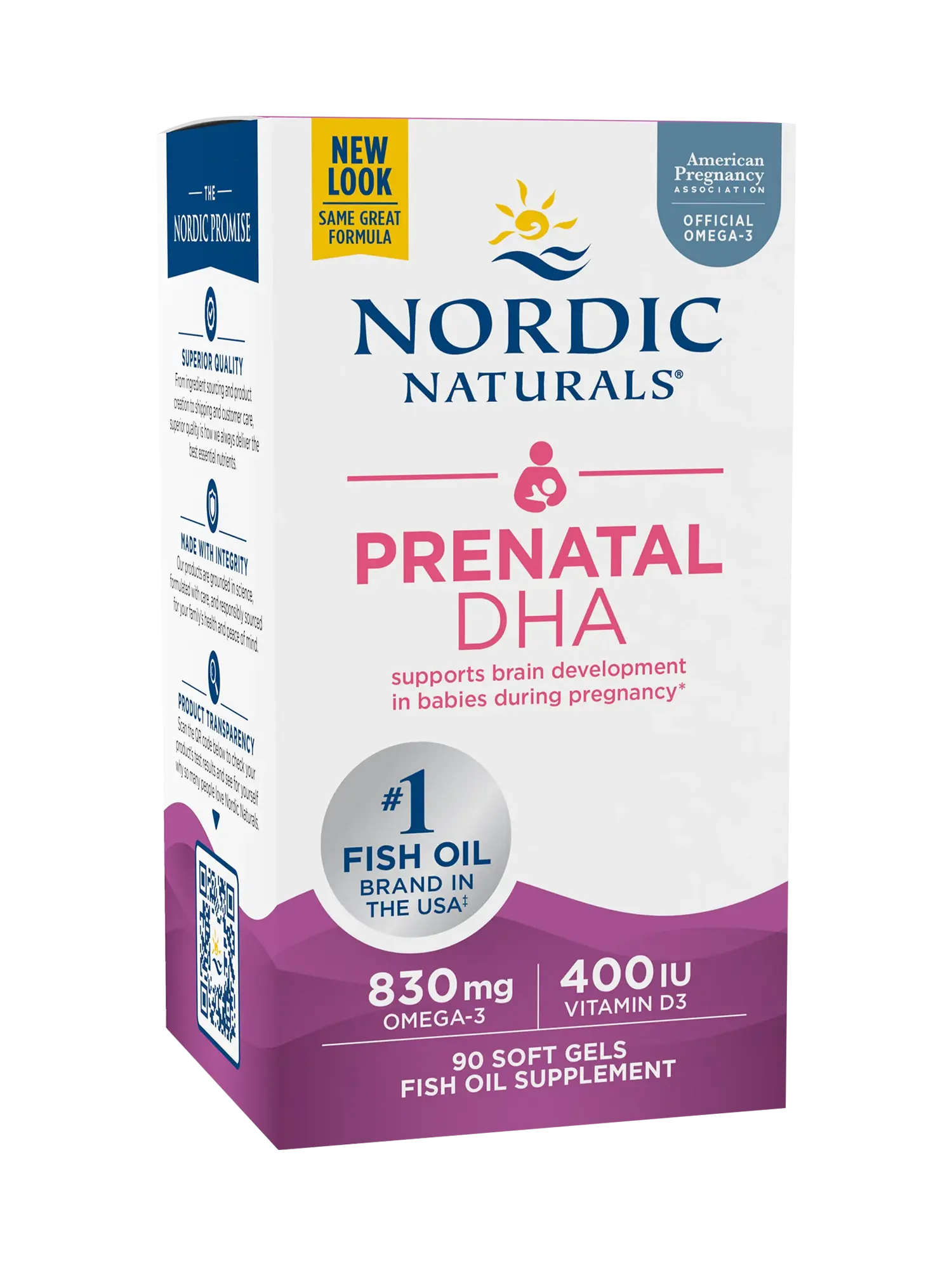 Nordic Naturals Prenatal DHA - 90 Softgels - PURESUPPLY