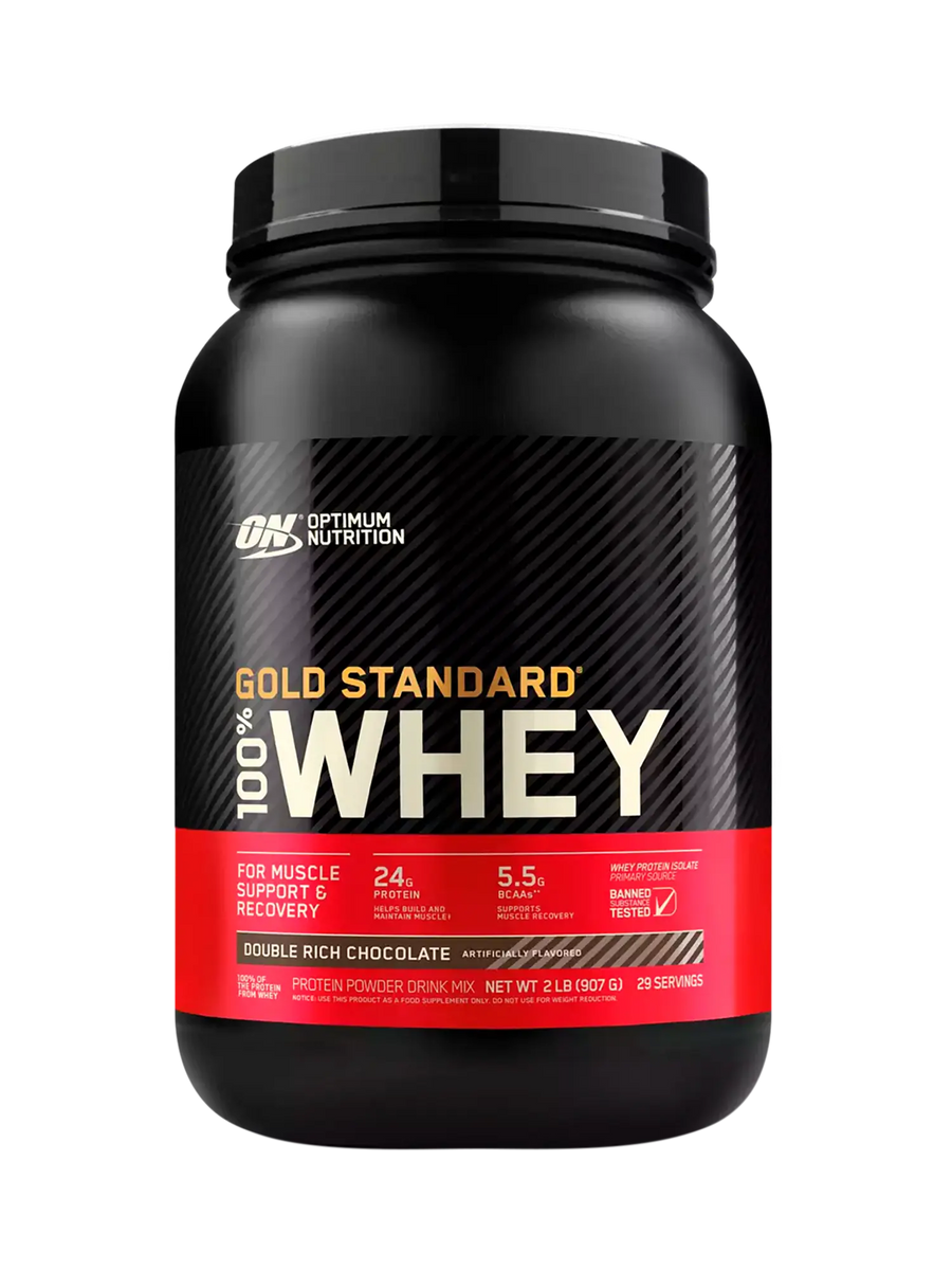 Proteína de Suero Optimum Nutrition Gold Standard 100% Whey - Doble Chocolate - PURESUPPLY