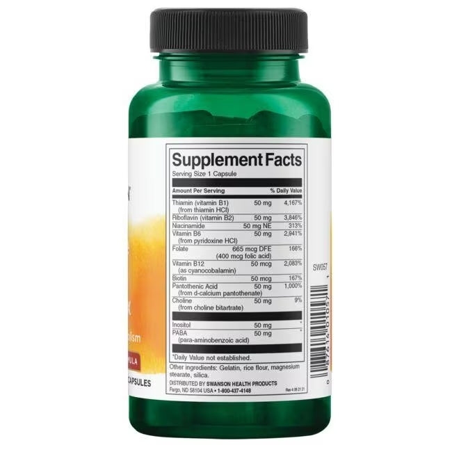 Swanson Premium - Complejo del equilibrio B-50 100capsulas