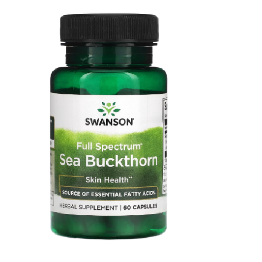 EX Full Spectrum Sea Buckthorn 400 mg (60 Caps), Swanson
