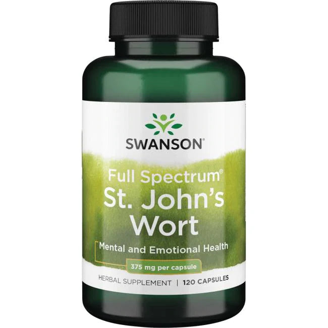 Hierba de San Juan 75mg (120 caps) / St. John's Wort 75mg (120 caps)