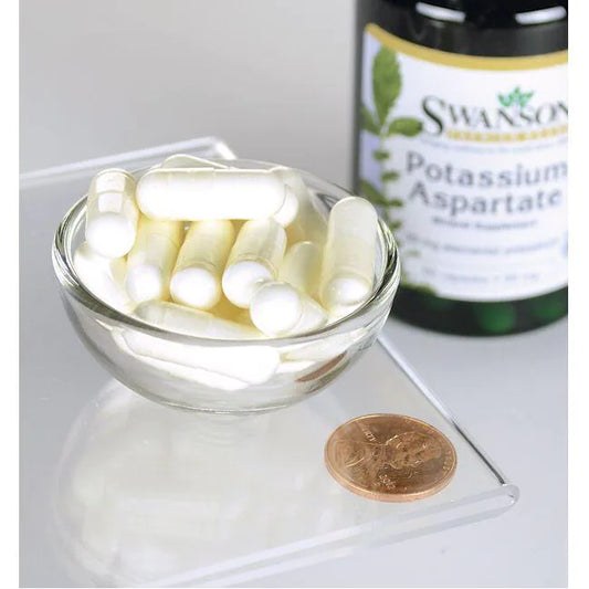 Aspartato de potasio 99 mg (60 caps) / Potassium Aspartate 99 mg (60 caps)