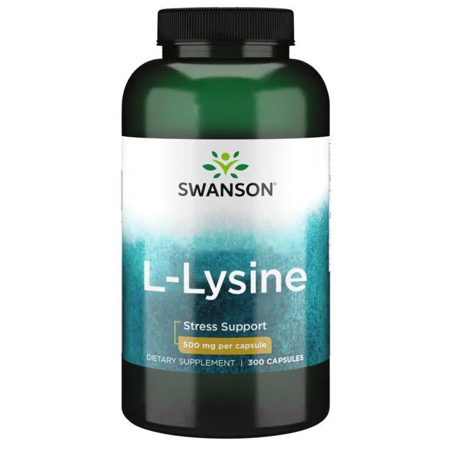 Swanson Premium - L-lisina de forma libre 500mg 300caps