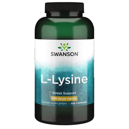 Swanson Premium - L-lisina de forma libre 500mg 300caps