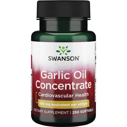 Swanson Premium - Aceite de ajo 500mg 250 softgels