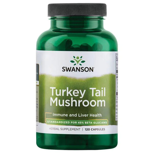 Hongo de cola de pavo 500mg (120 caps) / Turkey Tail Mushroom 500mg (120 caps)