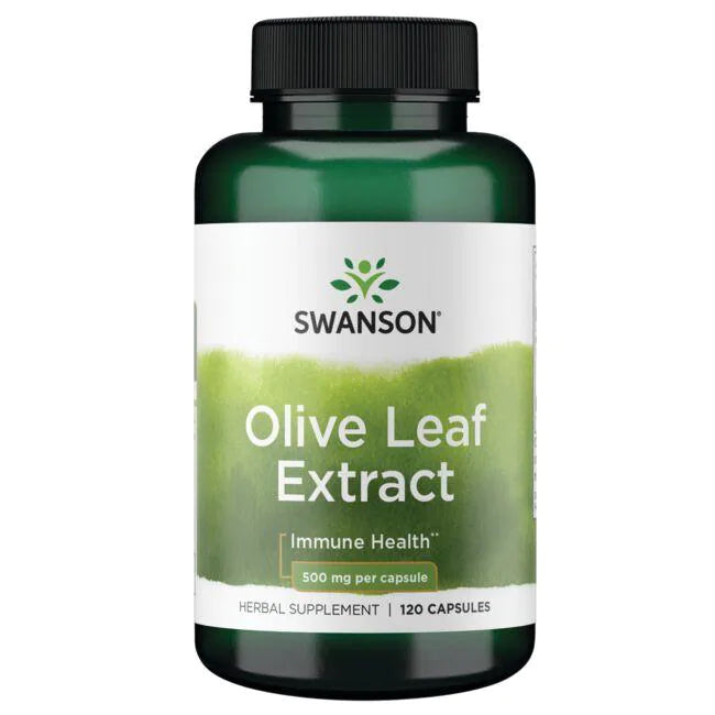 Extracto de Hoja de Olivo 500mg (120 caps) / Olive Leaf Extract 500mg (120 caps)