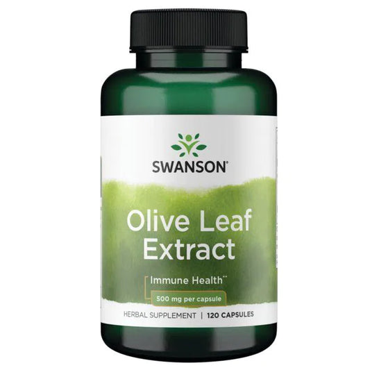 Extracto de Hoja de Olivo 500mg (120 caps) / Olive Leaf Extract 500mg (120 caps)