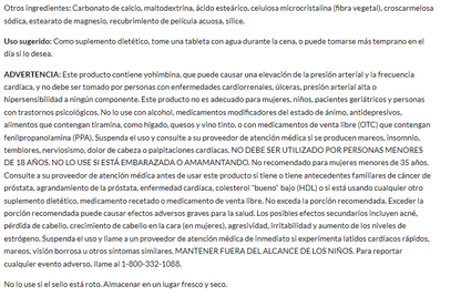 DHEA supremo para intimidad (45 tabs) / Suprime DHEA complex (45 tabs)