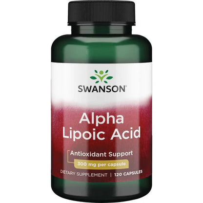 Ácido Alfa Lipoico 300 mg (120 Caps) / Alpha Lipoic Acid 300 mg (120 Caps)