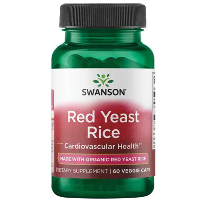 Arroz de Levadura Roja 600mg (60 vcaps) / Red Yeast Rice 600mg (60 vcaps)