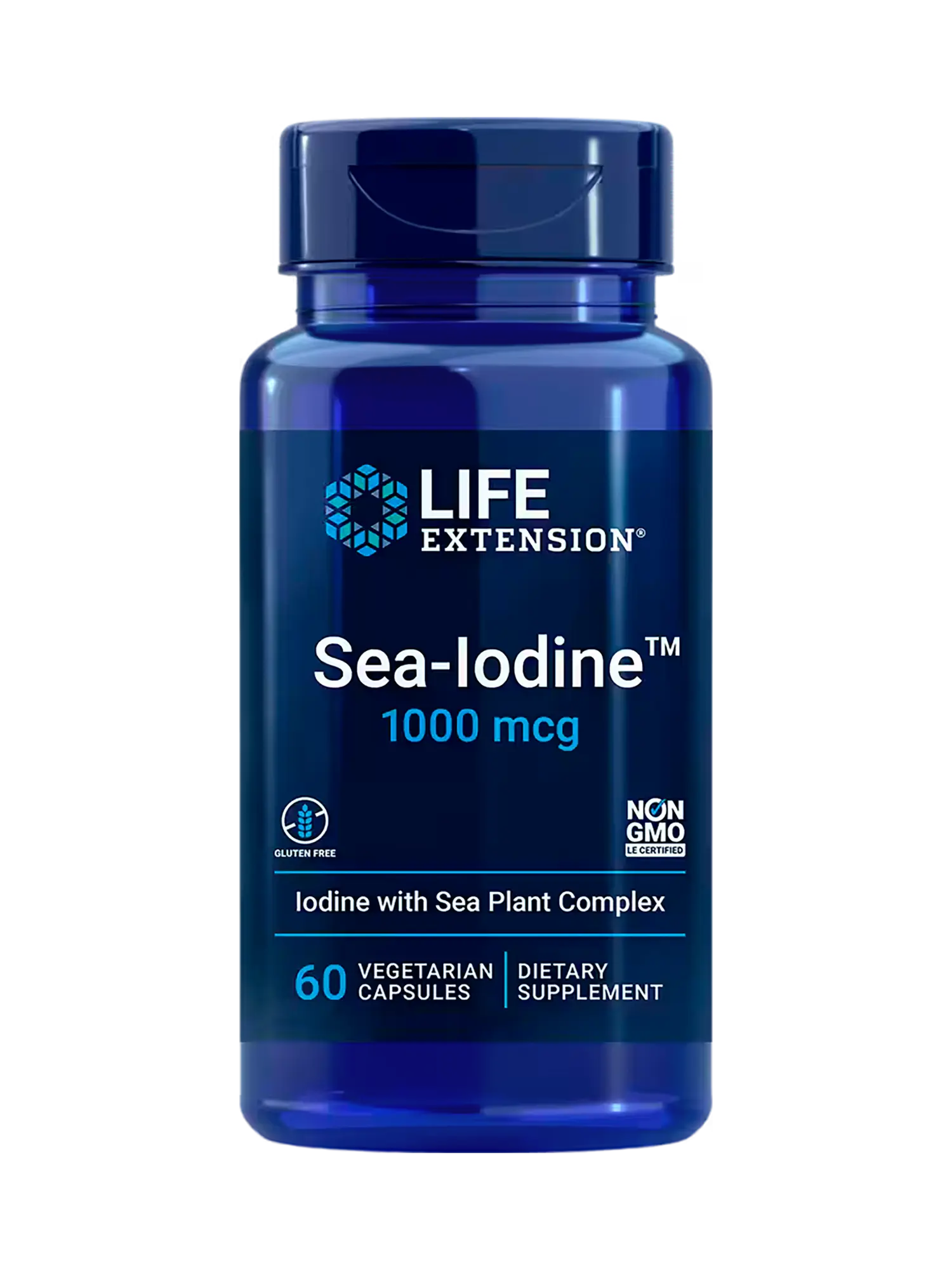 Life Extension Sea Iodine - 1000mcg - 60 Capsules - PURESUPPLY