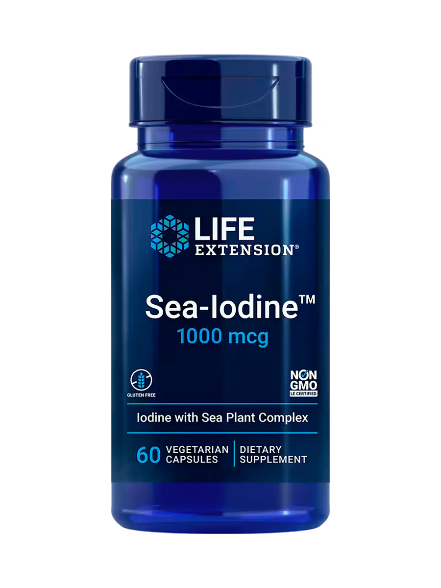 Life Extension Sea Iodine - 1000mcg - 60 Capsules - PURESUPPLY