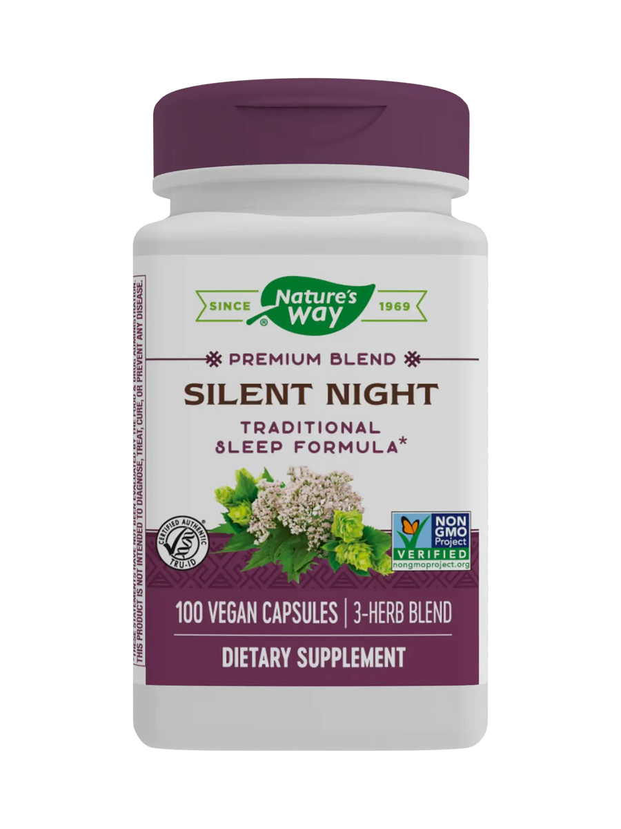 Silent Night - Mezcla Premium - 100 Cápsulas Veganas
