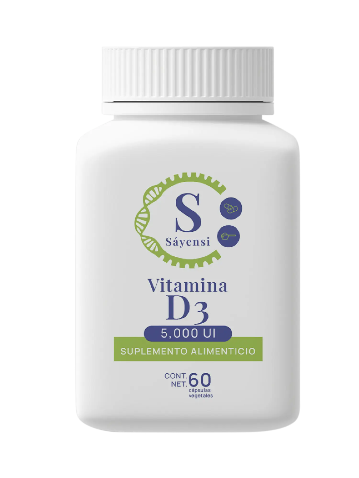 Vitamina D3 Sáyensi - 5,000 UI - PURESUPPLY