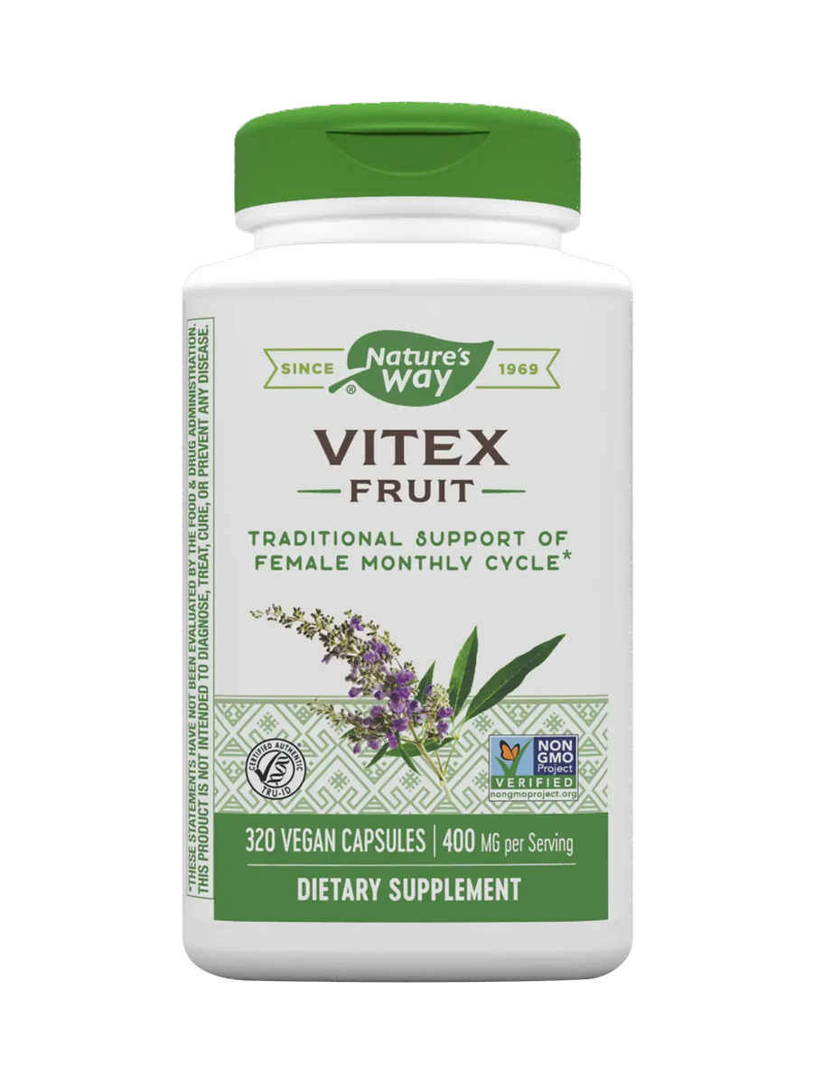 Vitex - Fruto - 400mg - 320 Cápsulas Veganas