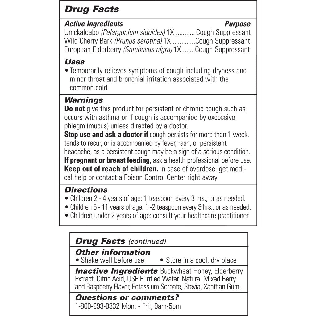 Jarabe para la Tos (118.5 ml) / Formula 3 Cough Syrup (4oz)