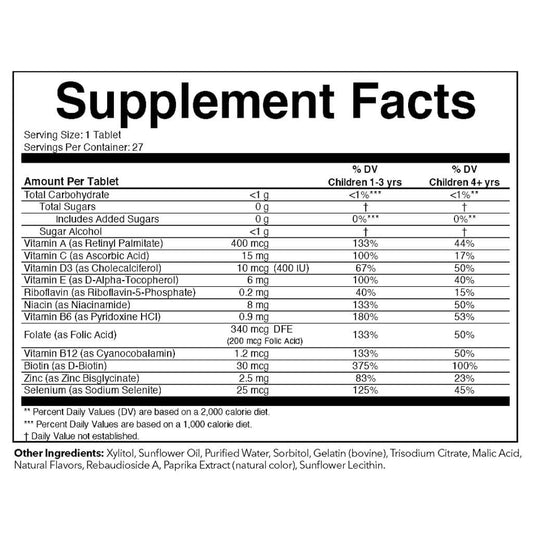 OFERTA 25% Multivitamínico para Niños (27 gomitas), Child Life