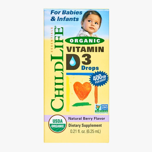 Vitamina D3 Orgánica 400ui (6.25ml) / Organic Vitamin D3 drops 400 ui (0.21oz)