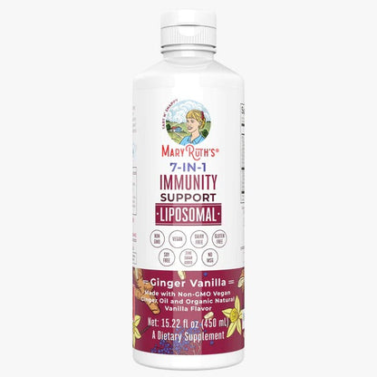 Liposomal de soporte de inmunidad 7 en 1 (450ml)  / 7-in-1 Immunity Support Liposomal (15.22oz)