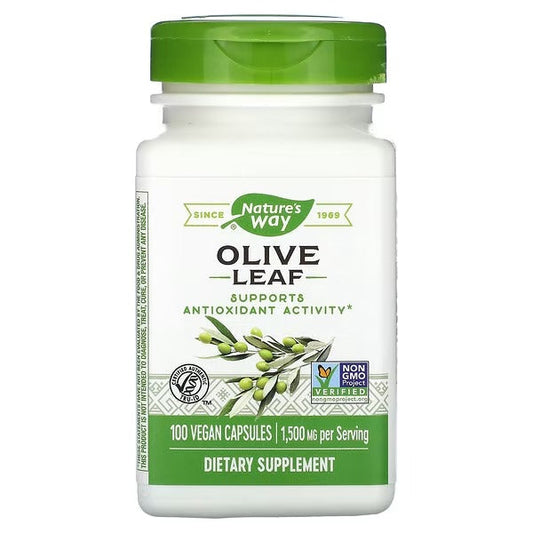 Olivo - Hoja - 1,500mg - 100 Cápsulas Veganas