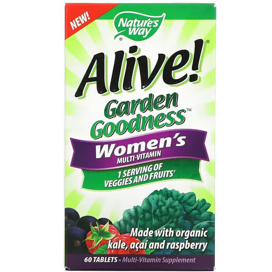 Garden Goodness - Multivitamínico para Mujeres - 60 Tabletas
