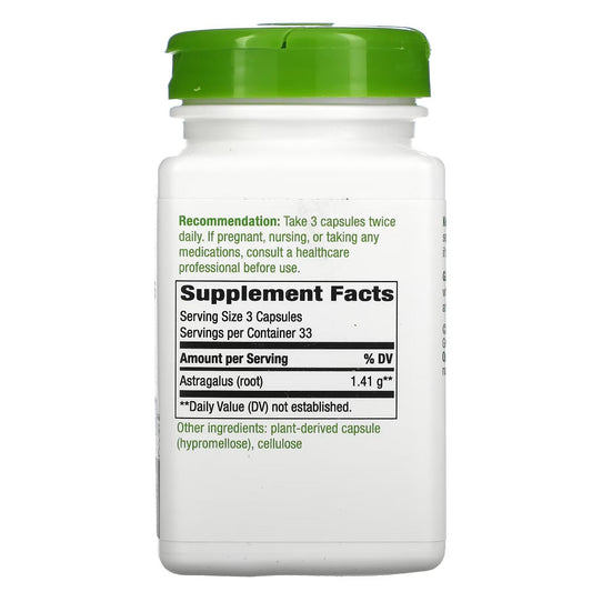 Astragalus - Raíz - 1,410mg - 100 Cápsulas Veganas