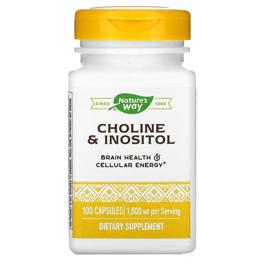 Colina & Inositol - 1,000mg - 100 Cápsulas