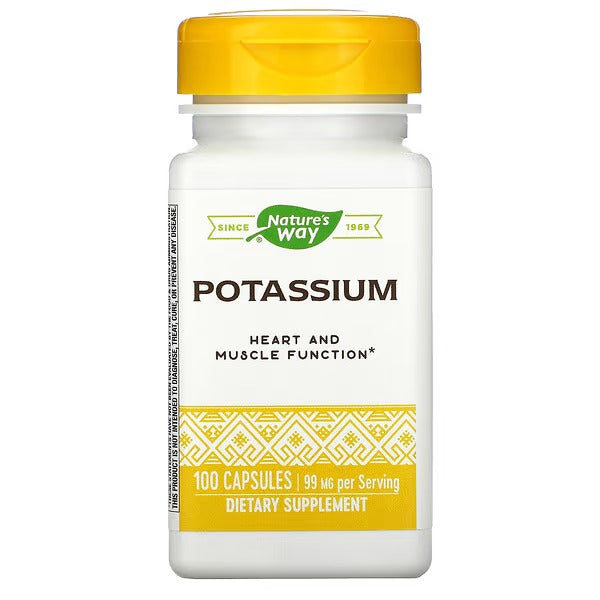 Potasio - 99mg - 100 Cápsulas