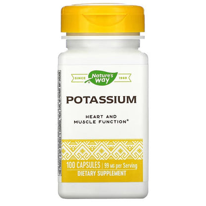 Potasio - 99mg - 100 Cápsulas
