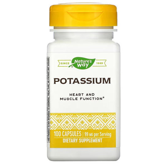 Potasio - 99mg - 100 Cápsulas