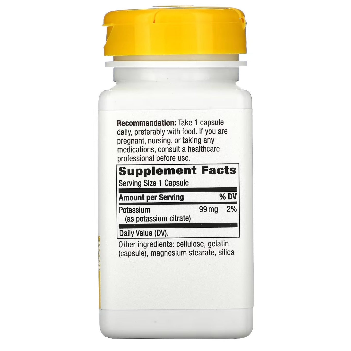 Potasio - 99mg - 100 Cápsulas
