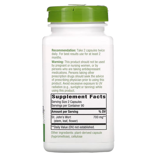 Mosto de San Juan - Hierba - 700mg - 180 Cápsulas Veganas