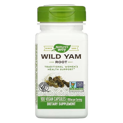 Wild Yam 850 mg (100 veg caps), Nature's Way