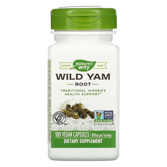 Wild Yam 850 mg (100 veg caps), Nature's Way