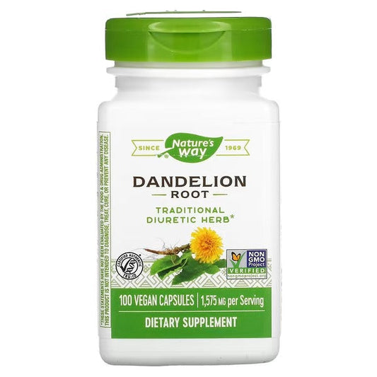 Diente de León - Raíz - 1,575mg - 100 Cápsulas Veganas