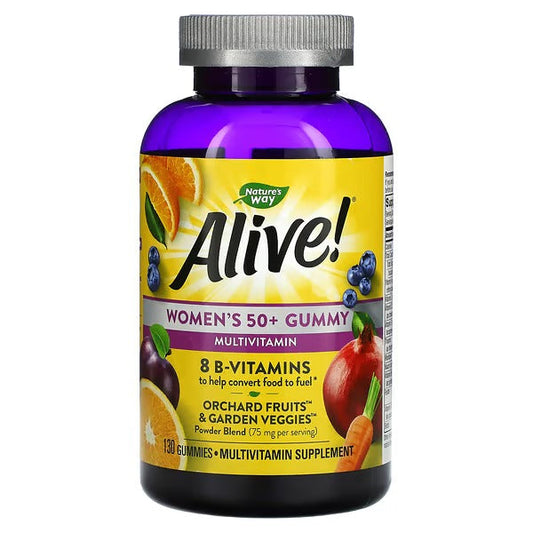 Alive!® Multivitaminico Para Mujeres 50+ (130 gomitas), Nature's Way