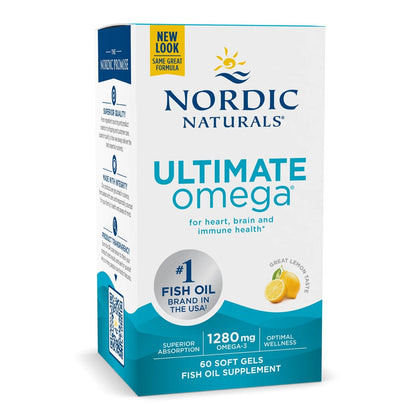 Ultimate Omega - 1,280mg - 60 Cápsulas Blandas