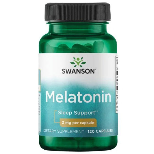 OFERTA 25% Melatonina 3mg (120 caps), Swanson